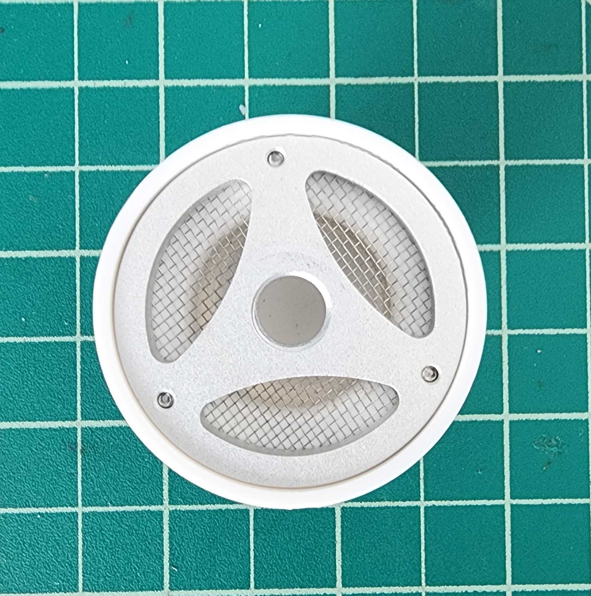 The screen on the inlet tube cap