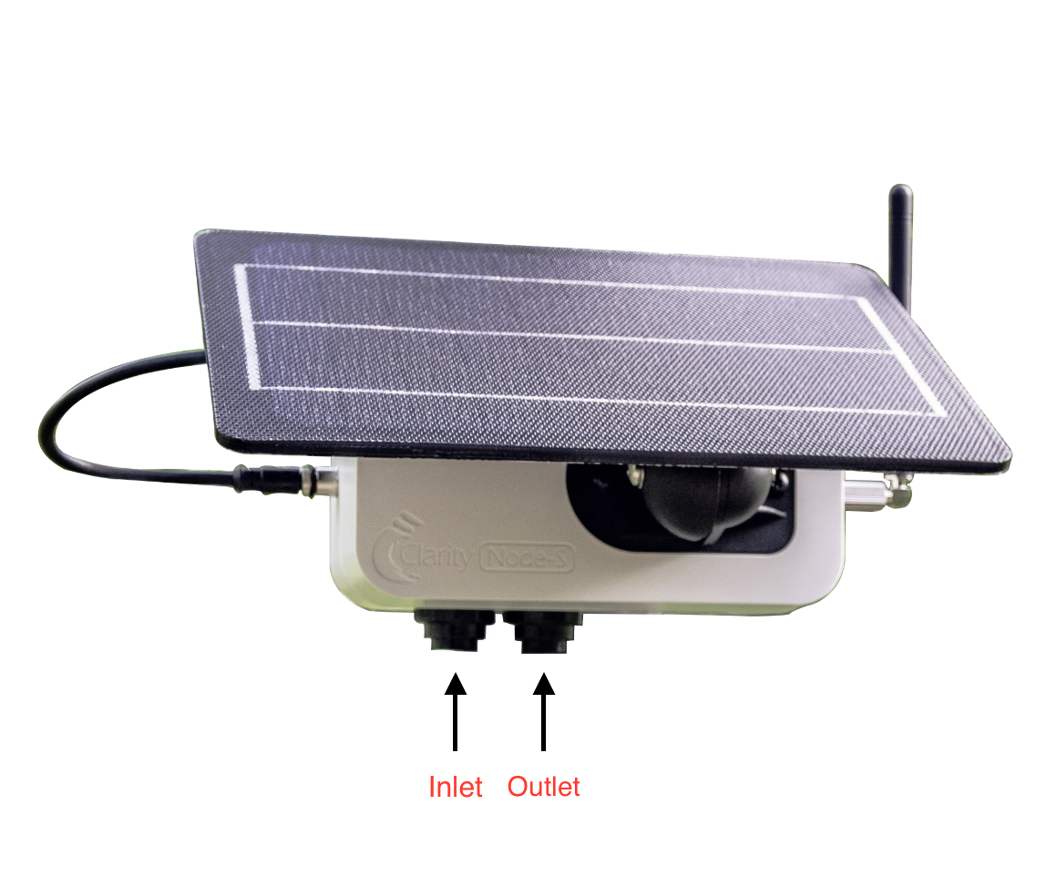 The air inlet cover on the Node-S